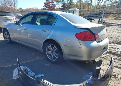 2013 Infiniti G37 from USA, damaged, VIN JN1CV6AR9DM757866